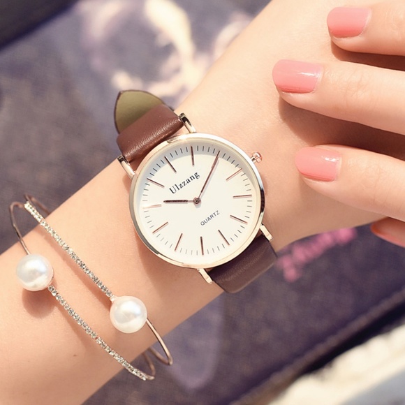 NEW 4 Colors Classic Simple Quartz Watch - Picture 7 of 8